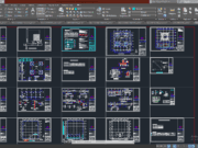 Denah dan Gambar CAD Telecom Tower Construction_60m INDOOR 3x4_ph1a