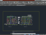Denah dan Gambar CAD Rumah istirahat untuk wisatawan