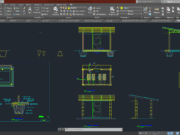 Denah dan Gambar CAD Rumah Pompa_RUMAH POMPA TRANSFER RAB