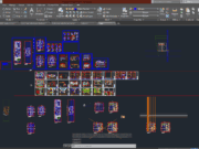 Denah dan Gambar CAD Ruko