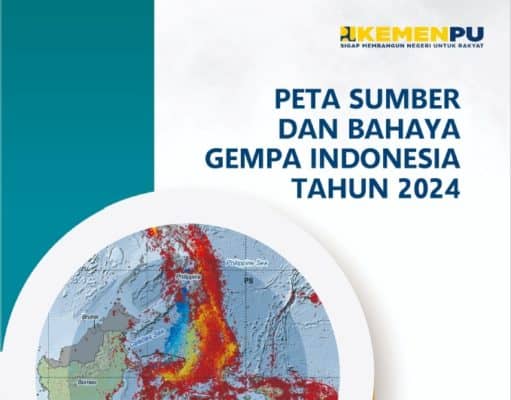 Peta Sumber dan Bahaya Gempa Indonesia Tahun 2024