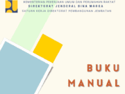 BUKU MANUAL PEMASANGAN DAN PEMELIHARAAN JEMBATAN GANTUNG PEJALAN KAKI JEMBATAN GANTUNG PEJALAN KAKI TIPERIGID BENTANG 60 M