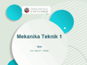 Konstruksi Struktur Statis Tertentu dan Statis Tak Tentu – Mekanika Teknik 1
