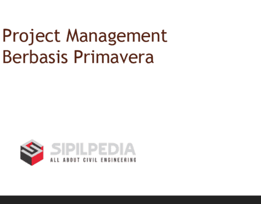 Modul Primavera – Project Management Berbasis Primavera