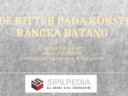 METODE RITTER PADA KONSTRUKSI RANGKA BATANG