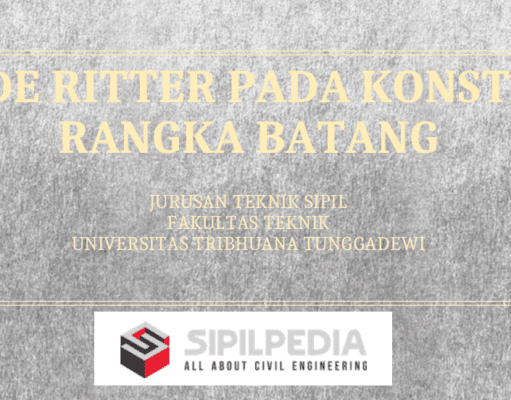 METODE RITTER PADA KONSTRUKSI RANGKA BATANG