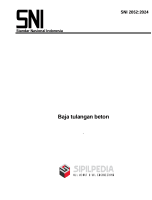 SNI 2052:2024 Baja Tulangan Beton