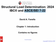 Structural Load Determination: 2024 IBC and ASCE/SEI 7-22