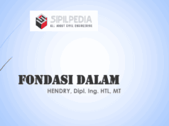 Daya Dukung Lateral – Fondasi Dalam
