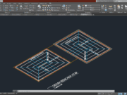 GAMBAR AUTOCAD_Detailing CAD_Detail Bangunan Gedung lantai 3
