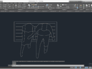 GAMBAR AUTOCAD_Detailing CAD_Detail Kursi taman 2D