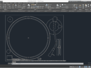 GAMBAR AUTOCAD_Detailing CAD_Detailing Tape recorder 2D