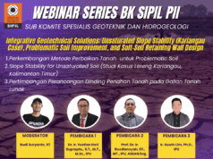 WEBINAR Integrative Geotechnical Solutions: Unsaturated Slope Stability (Kariangau Case), Problematic Soil Improvement, and Soft-Soil Retaining Wall Design