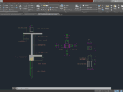 Denah dan Gambar CAD Tower_SD03_Detail-detail struktur water tower