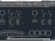 GAMBAR AUTOCAD_Detailing CAD_Detail Meja Kursi 2D