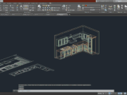 GAMBAR AUTOCAD_Detailing CAD_Detail Kitchen 3D