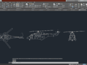 GAMBAR AUTOCAD_Detailing CAD_Detail HELI 2D