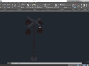 GAMBAR AUTOCAD_Detailing CAD_Detail Lampu taman 3D