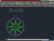 GAMBAR AUTOCAD_Detailing CAD_Detail North
