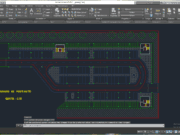 GAMBAR AUTOCAD_Detailing CAD_Detailing Parkir 2D