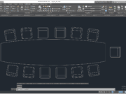 GAMBAR AUTOCAD_Detailing CAD_Detail Meja rapat 3D