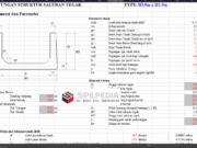 Perhitungan Struktur Saluran