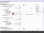 Perhitungan Struktur Saluran U-Ditch