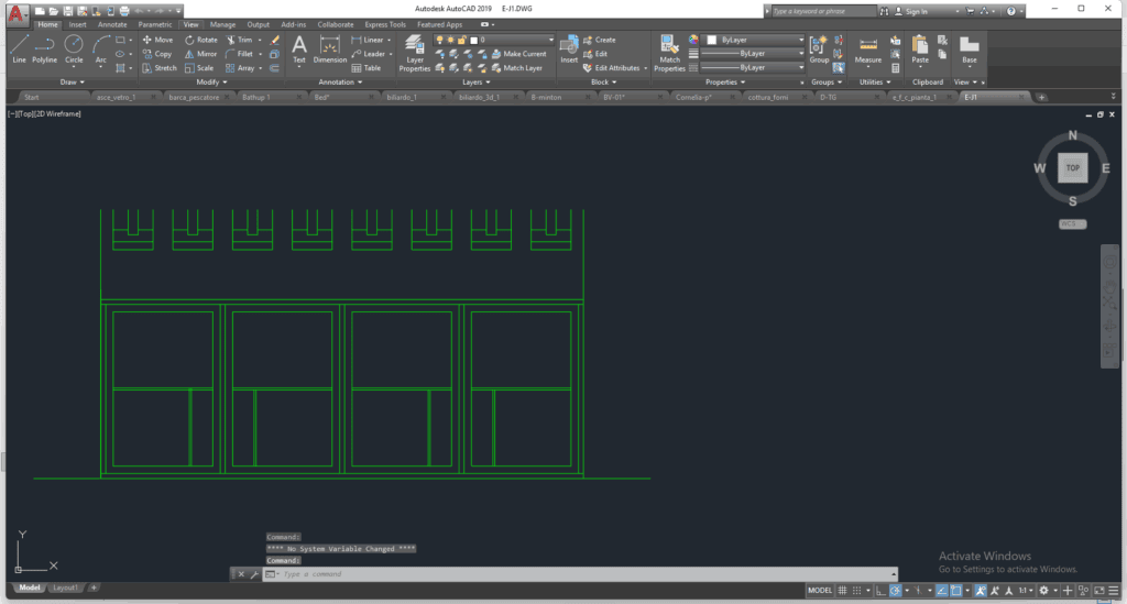 GAMBAR AUTOCAD_Detailing CAD_Detailing Window | Sipilpedia