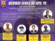 TUNELING DAN UNDERGROUND CONSTRUCTION & BENDUNGAN DAN IRIGASI