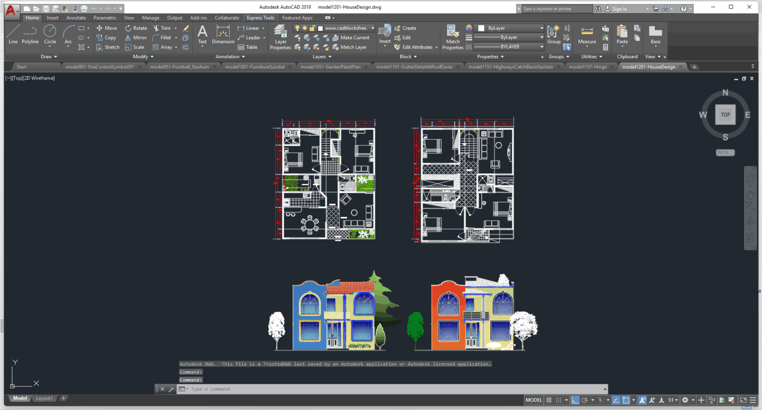 GAMBAR AUTOCAD_Detailing CAD_Modeling model dwg226-300 | Sipilpedia