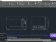 GAMBAR AUTOCAD_Detailing CAD_Modeling model dwg1301-1350