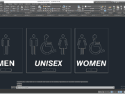 GAMBAR AUTOCAD_Detailing CAD_Detailing Toilet umum 2D