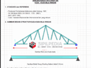 ANALISIS STRUKTUR KUDA-KUDA BAJA RINGAN