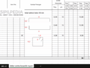 Bar Bending Schedule (BBS) – Contoh Perhitungan Panjang Potong Besi