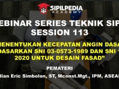 MENENTUKAN KECEPATAN ANGIN DASAR BERDASARKAN SNI 03-0573-1989 DAN SNI 1727-2020 UNTUK DESAIN FASAD