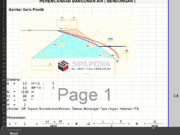 Perhitungan Bendungan