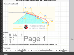 Perhitungan Bendungan