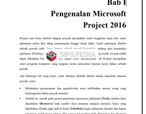 Modul Microsoft Project