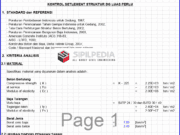 Perhitungan Struktur Dinding Penahan Tanah Batu Kali