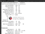 Perhitungan Retaining Wall – L Shape