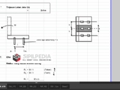 Perhitungan Dinding Penahan Tanah Batu Kali + Pile