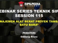 MANAJEMEN ALAT BERAT PROYEK TAMBANG BATU BARA