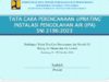 SNI 9162-2023 TATA CARA PERENCANAAN UPRATING INSTALASI PENGOLAHAN AIR (IPA)