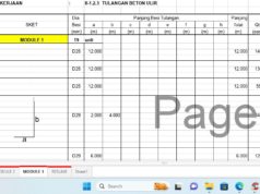 Bar Bending Schedule