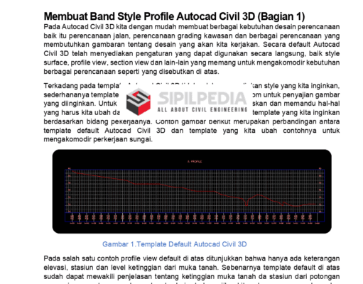 Tutorial Autocad Civil 3D