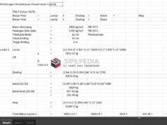 Perhitungan Pembebanan Pembangunan Hotel 5 Lantai