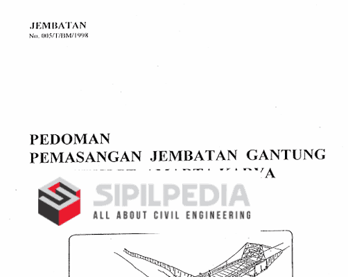 PEDOMAN JEMBATAN GANTUNG