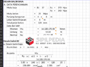 Perhitungan dan Desain Balok Baja