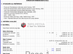 Analisis Struktur Pondasi Batu Kali