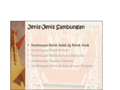 Sambungan Baja pada Konstruksi Bangunan